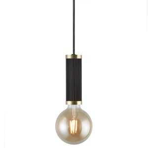 https://design-led.fr/nl/ Galloway Zwart/Brass E27 hanglamp 29,90 € 25,42 € 2011053003