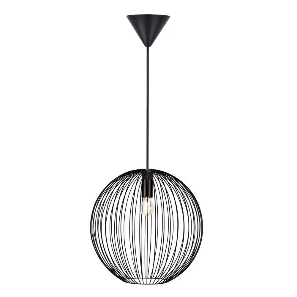 https://design-led.fr/nl/ Beroni 35 Hanglamp Zwart E27 49,00 € 41,65 € 2213303003