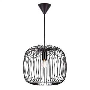 https://design-led.fr/it/ Beroni 40 Lampada a sospensione Nero E27 59,90 € 50,92 € 2213313003