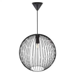 https://design-led.fr/nl/ Beroni 45 Hanglamp Zwart E27 69,90 € 59,42 € 2213323003