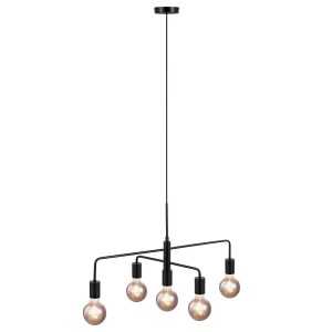 https://design-led.fr/it/ Gloom Lampada a sospensione Nero 5XE27 79,00 € 67,15 € 2113053003