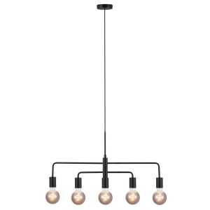 https://design-led.fr/it/ Gloom Lampada a sospensione Nero 5XE27 79,00 € 67,15 € 2113053003