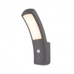 https://design-led.fr/es/ Applique Murale LED GHOST 12W Détecteur 4000K Gris IP54 67812 136,50 € 116,03 €