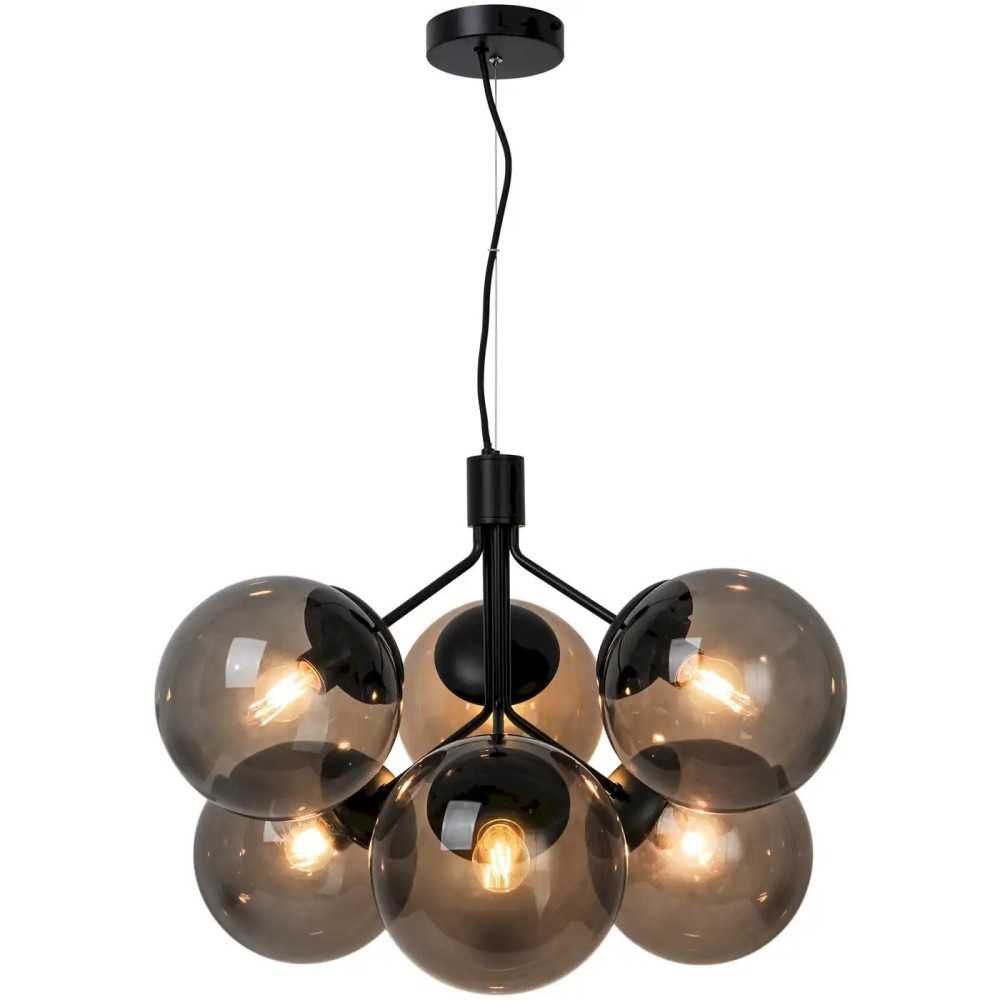 https://discount-led.fr/gb/ Ivona Suspension lamp Black 6xE27  299,90 €  239,92 €    2112163003