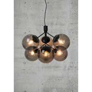 https://design-led.fr/it/ Ivona Lampada a sospensione Nero 6xE27 299,00 € 254,15 € 2112163003