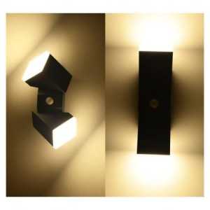 https://design-led.fr/es/ Applique Murale LED BUSTER 13W Détecteur 3000K Gris IP54 67815 146,50 € 124,52 €