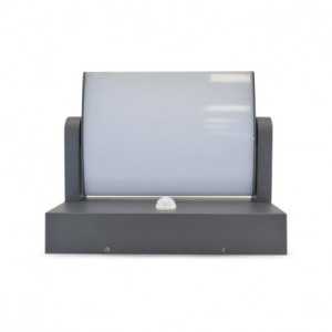 https://design-led.fr/fr/ Applique Murale Orientable LED CASPER 12W Détecteur 4000K Gris IP54 67810 149,20 € 126,82 €
