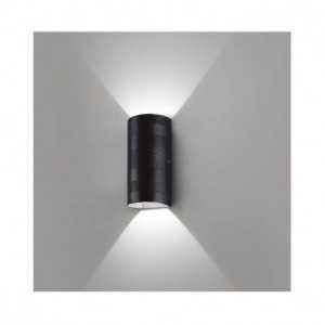 https://design-led.fr/fr/ Applique Murale LED ALBANA ROND 2x5W Cylindrique 4000K Gris IP54 67798 81,80 € 69,53 €