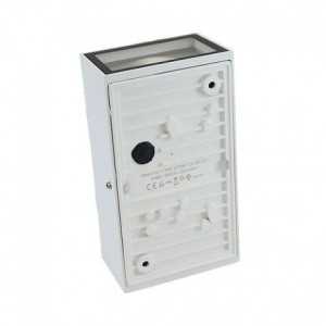 https://design-led.fr/pt/ Candeeiro de parede LED 2x5W 2x345LM Retangular 3000K Cinzento IP54 59,00 € 41,30 € -30% 67799