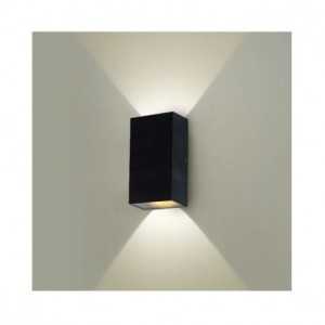 https://design-led.fr/es/ Aplique LED ALBANA RECT 2x5W Rectangular 3000K Gris IP54 81,80 € 69,53 € 67801