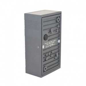 https://design-led.fr/es/ Applique Murale LED ALBANA RECT 2x5W Rectangulaire 3000K Gris IP54 67801 81,80 € 69,53 €