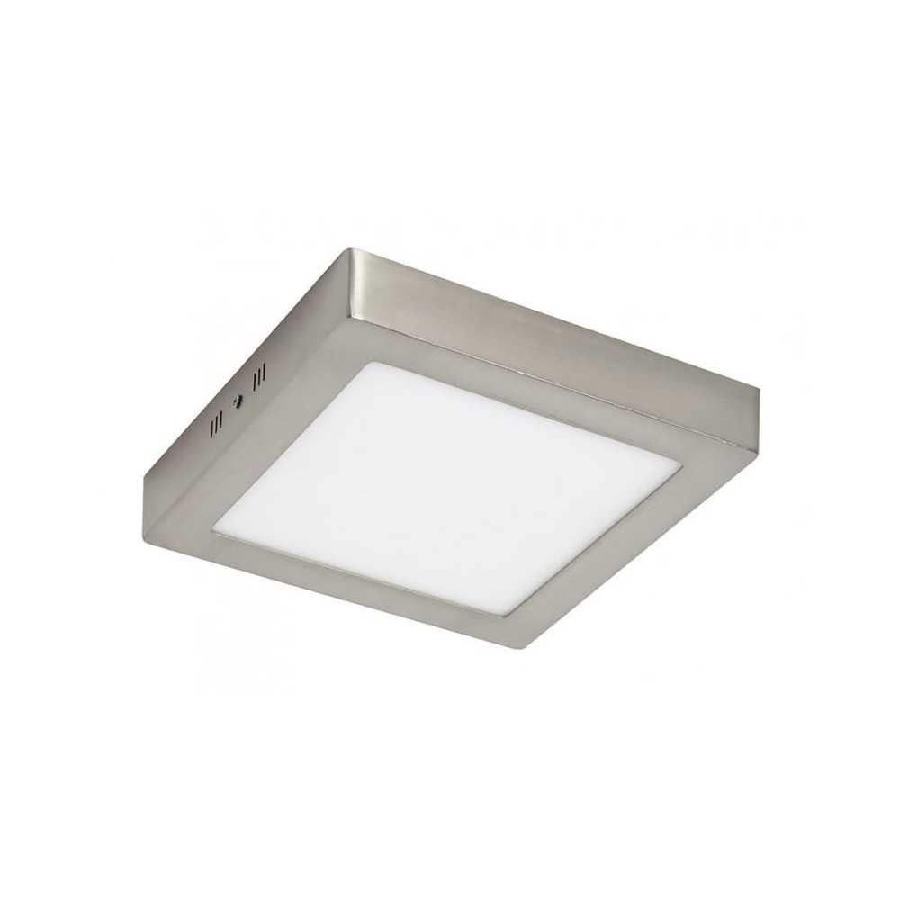 https://discount-led.fr/nl/ Vierkante Led Plafondlamp Slim Serie Nikkel 20W Cct  25,20 €  20,16 €    LM5544