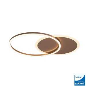 https://design-led.fr/pt/ Candeeiro de teto de 37w Led Rings CCT Ocre regulável por controlo remoto 154,00 € 130,90 € LM8121