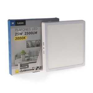 https://design-led.fr/nl/ LED Plafondlamp 285 X 285 X 40 mm 25w 4500k 22,10 € 18,79 € LM5257