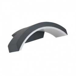 https://discount-led.fr/de/ 6W 3000K Anthrazitgrau IP54 LED-Wandleuchte mit geschwungener Linie  85,00 €  68,00 €    67782