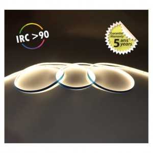 https://design-led.fr/fr/ Bandeau LED COB 3000K 5 m 320 LED/m 9W/m IP20 - 24V - Garantie 5 ans 100516 33,80 € 28,73 € 100516