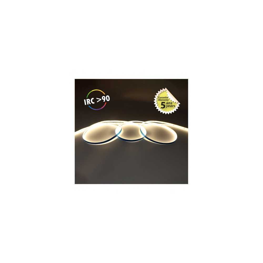 https://design-led.fr/fr/ Bandeau LED COB 3000K 5 m 320 LED/m 9W/m IP20 - 24V - Garantie 5 ans 100516 33,80 € 28,73 € 100516