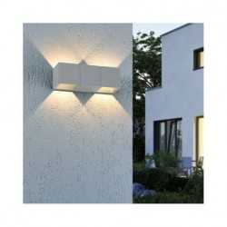 https://design-led.fr/nl/ LED Wandlamp 2x3W 2x175Lm Rechthoekig 4000K Wit IP54 69,00 € 48,30 € -30% 67770