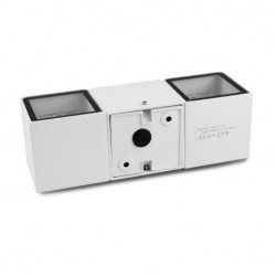 https://design-led.fr/es/ Aplique LED 2x3W 2x175Lm Rectangular 4000K Blanco IP54 69,00 € 48,30 € -30% 67770