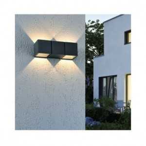https://design-led.fr/es/ Aplique LED 2x3W 2x175Lm Rectangular 3000K Gris IP54 59,00 € 41,30 € -30% 67772