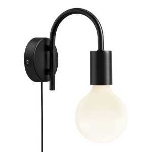 https://discount-led.fr/it/ Paco Lampada da parete Nero E27  29,90 €  23,92 €    2112071003