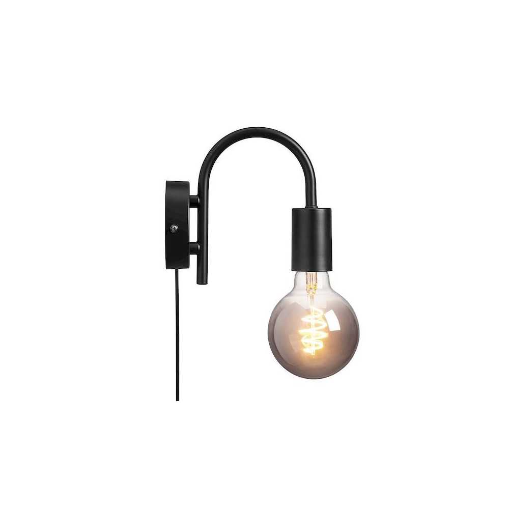 https://discount-led.fr/it/ Paco Lampada da parete Nero E27  29,90 €  23,92 €    2112071003