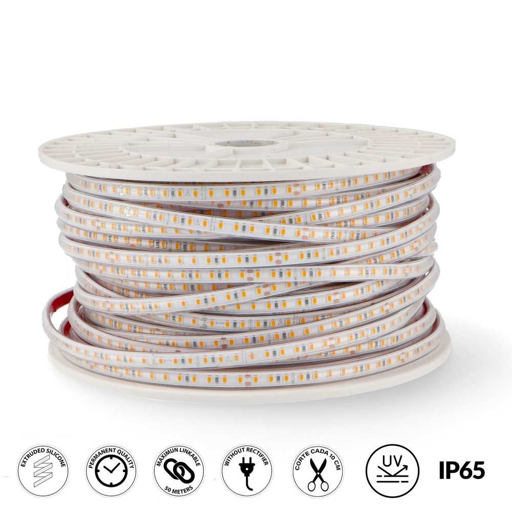 https://discount-led.fr/de/ Led-Band 230v Ac 2835 Prostrip 12W/m ip67 4000k 50ML  450,00 €  360,00 €    LM2612-50ML