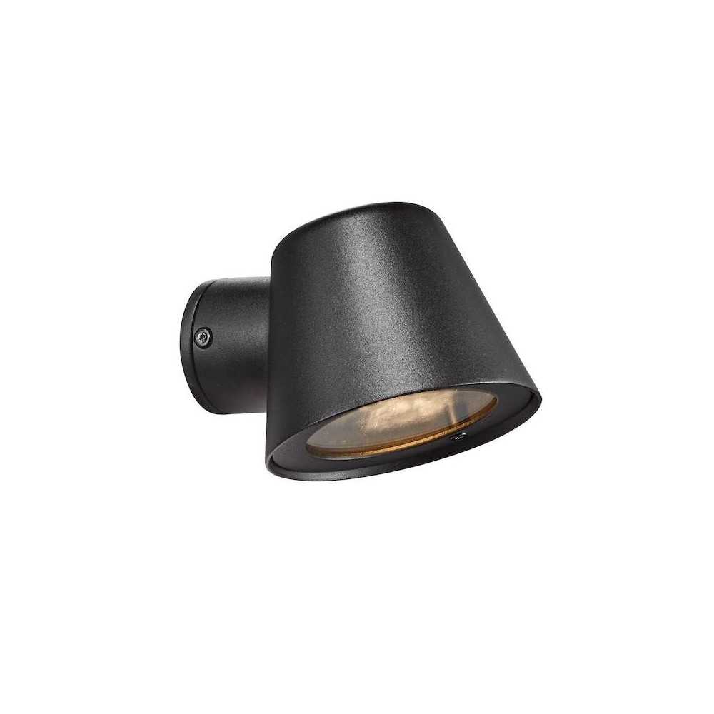 https://discount-led.fr/es/ Aplique de pared Aleria Negro GU10 Negro IP44  39,90 €  31,92 €    2019131003