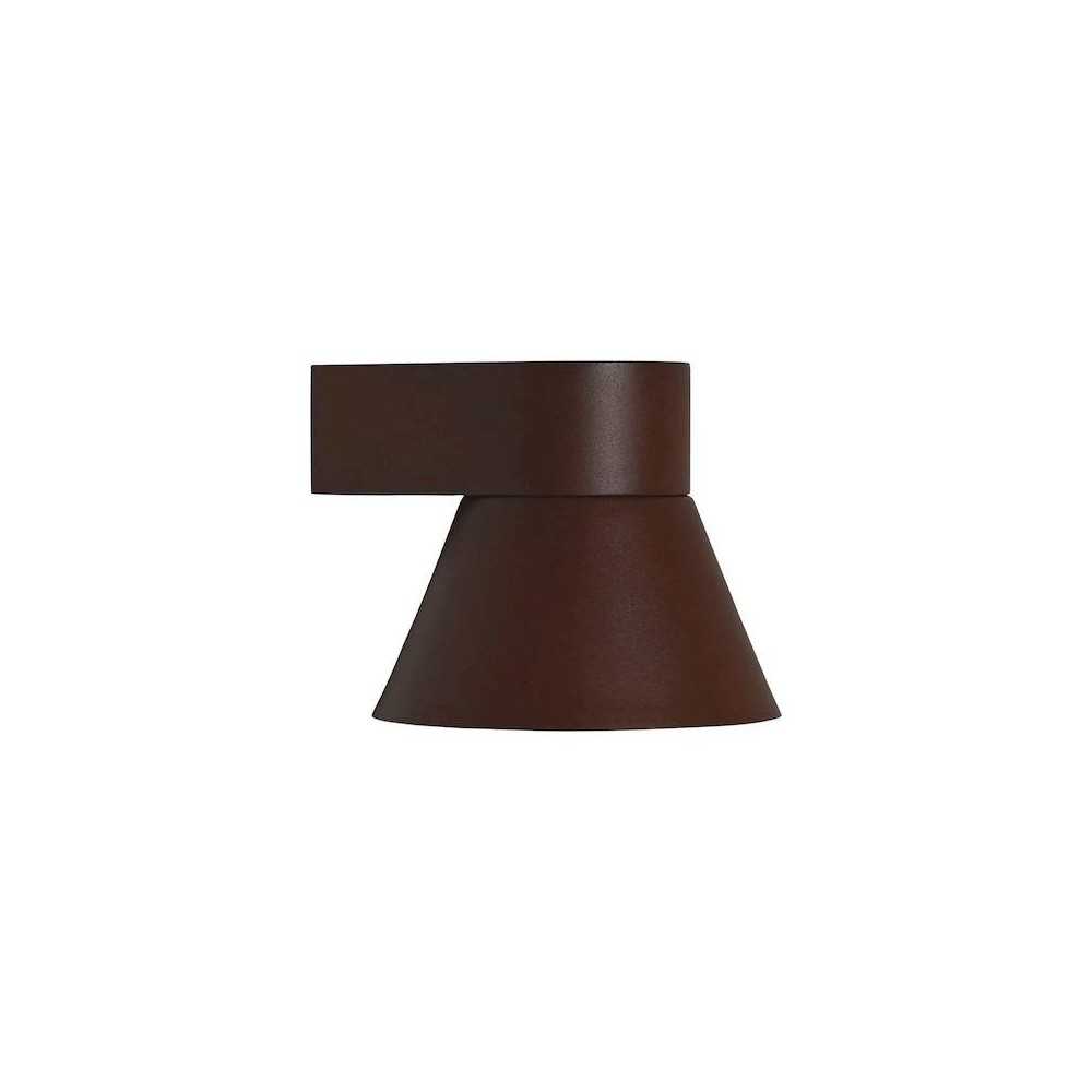 https://design-led.fr/gb/ Kyklop Cone Wall light Rust colour GU10 IP54 69,00 € 58,65 € 2318071009