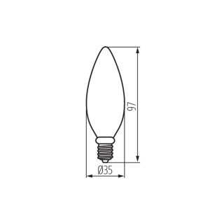 https://design-led.fr/fr/ Ampoule E14 led filament LED XLED C35T 6w 2700k 35272 3,40 € 2,89 €