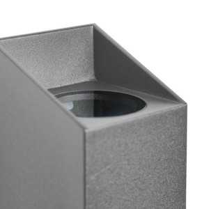 https://discount-led.fr/pt/ Nico Square 22 Aplique de parede Antracite 2 X GU10 IP54  44,90 €  35,92 €    2218221050