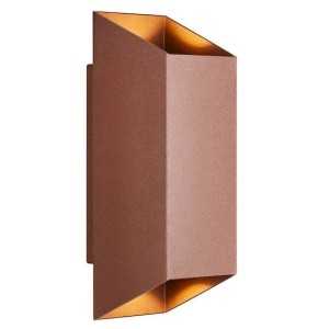 https://design-led.fr/gb/ Nico Square 22 Wall light Rust colour 2 X GU10 IP54 44,00 € 37,40 € 2218221009