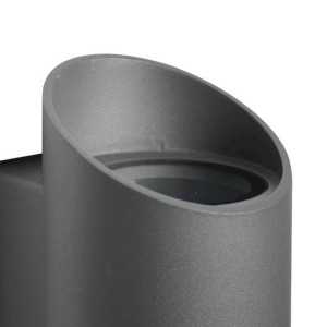 https://discount-led.fr/gb/ Nico Round 22 Wall light Anthracite 2 X GU10 IP54  44,90 €  35,92 €    2218231050