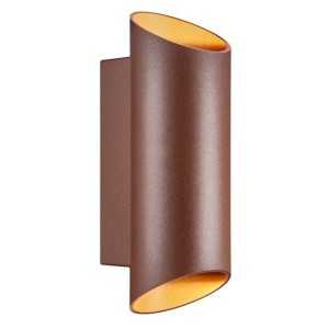 https://discount-led.fr/gb/ Nico Round 22 Wall light Rust colour 2 X GU10 IP54  44,90 €  35,92 €    2218231009