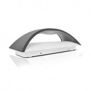 https://design-led.fr/es/ Applique Murale LED MERLOT 12 Watt 230V 3000K Anthracite IP65 70421 101,90 € 86,62 €