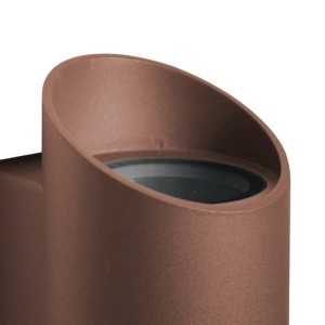 https://discount-led.fr/gb/ Nico Round 22 Wall light Rust colour 2 X GU10 IP54  44,90 €  35,92 €    2218231009