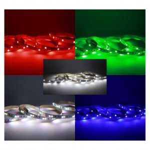 https://design-led.fr/pt/ Fita LED RGB+W 5m 60 LED/m 9W/m IP20 - 12V 45w/5ml 30,00 € 25,50 € 100412