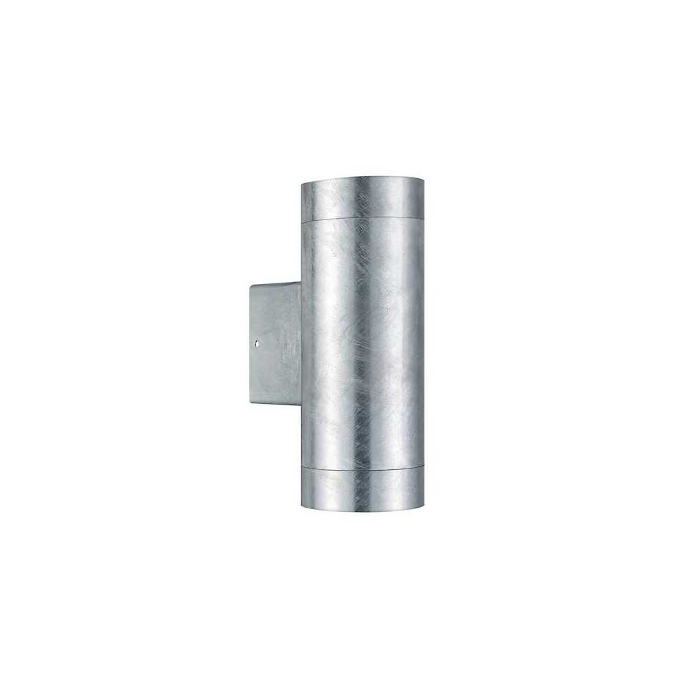 https://design-led.fr/pt/ Tin Maxi Candeeiro de parede duplo Aço galvanizado 2 x GU10 IP54 59,00 € 50,15 € 21519931