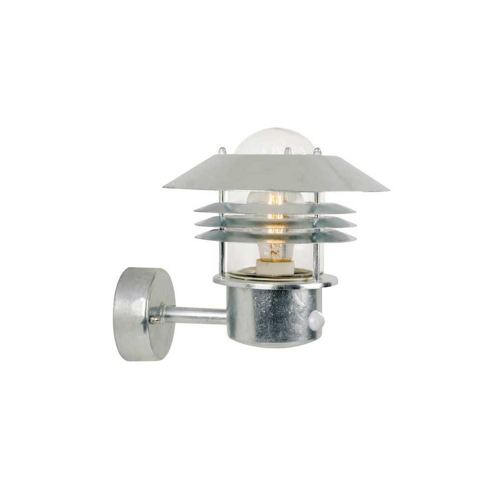 https://discount-led.fr/pt/ Candeeiro de parede Vejers Sensor Aço galvanizado E27 IP54  94,90 €  75,92 €    25101031