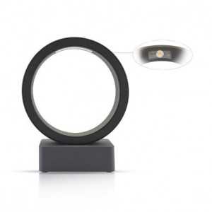 https://design-led.fr/es/ Applique Murale LED SEMILLON 16W 230V 3000K Anthracite IP65 70411 119,40 € 101,49 €