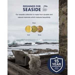 https://design-led.fr/it/ Helford Lampada da parete Ottone E27 IP64 139,00 € 118,15 € 49031035