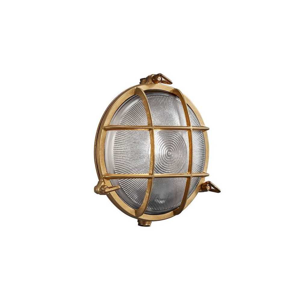 https://design-led.fr/it/ Polperro Lampada da parete Ottone E27 IP64 139,00 € 118,15 € 49021035