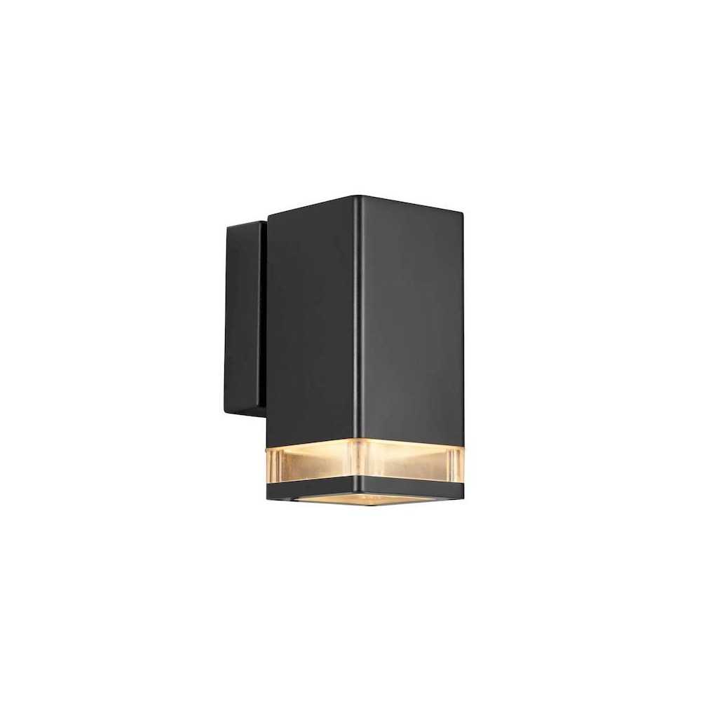 https://design-led.fr/pt/ Candeeiro de parede simples Elm Preto GU10 IP44 59,00 € 50,15 € 45321003