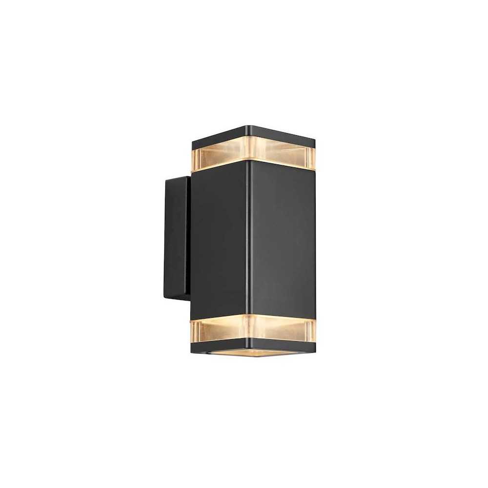https://design-led.fr/it/ Elm Lampada a parete doppia Nero 2xGU10 IP44 64,00 € 54,40 € 45331003