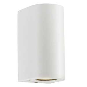 https://design-led.fr/nl/ Canto Maxi 2 Wandlamp Wit 2xGU10 IP44 89,00 € 75,65 € 49721001