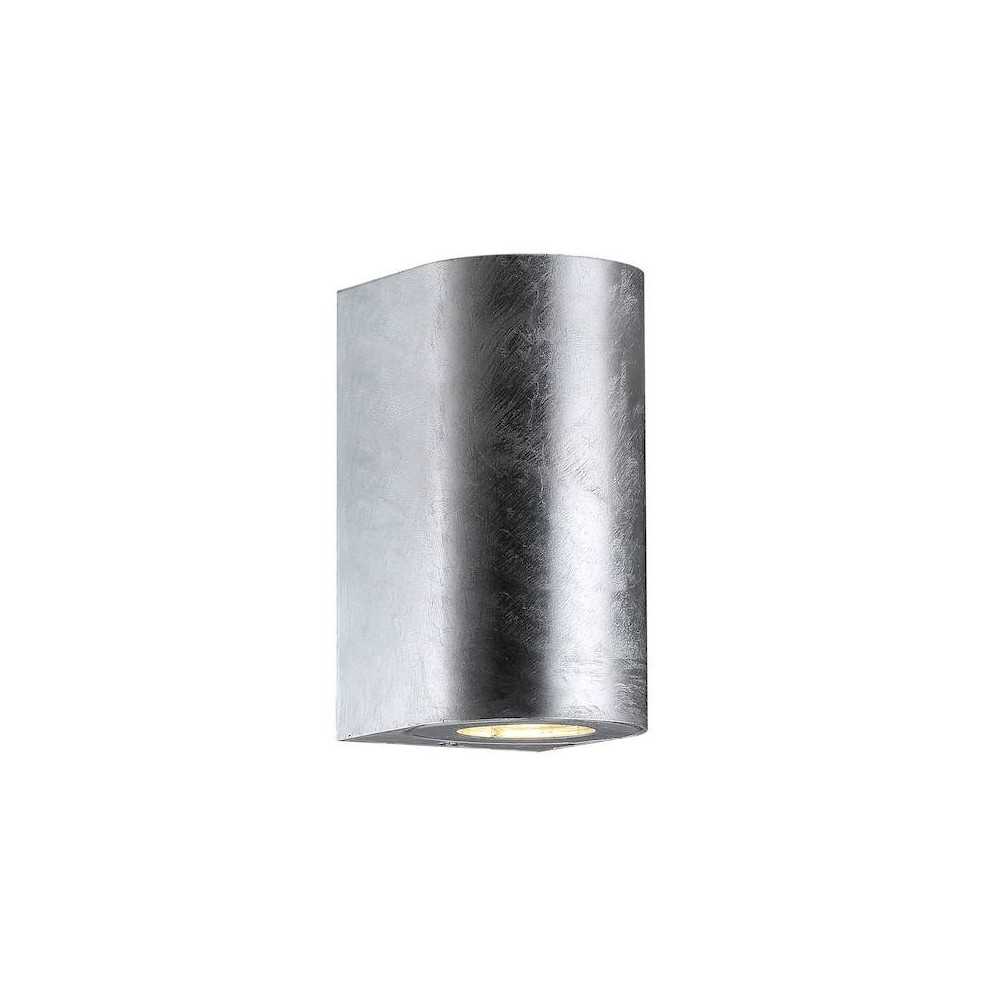 https://design-led.fr/it/ Canto Maxi 2 Lampada da parete Acciaio zincato 2xGU10 IP44 99,90 € 84,92 € 49721031