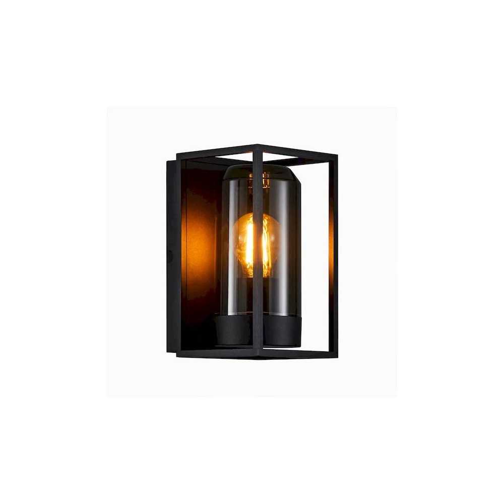 https://discount-led.fr/gb/ Griffin Wall light Smoked Black E27 IP44  69,90 €  55,92 €    2218131047