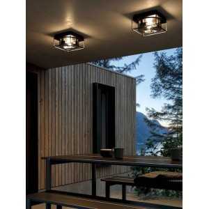 https://design-led.fr/de/ Griffin Deckenleuchte Smoked Schwarz 2xE27 IP44 79,90 € 67,91 € 2218126047