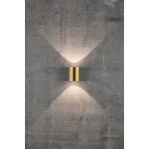 https://discount-led.fr/gb/ Canto 2 Wall light Brass 10.6W 3000K IP44  109,90 €  87,92 €    49701035