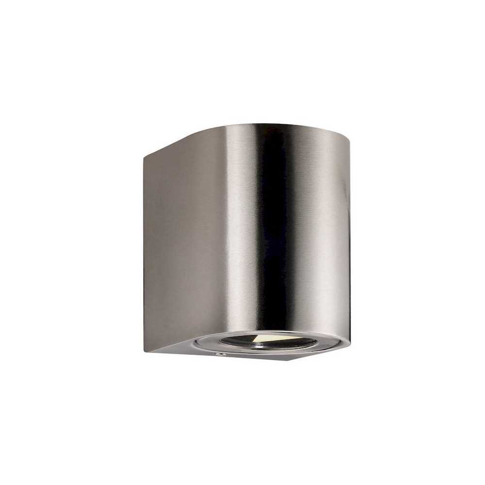 https://discount-led.fr/nl/ Canto 2 Roestvrijstalen wandlamp 10,6W 3000K IP44  99,90 €  79,92 €    49701034